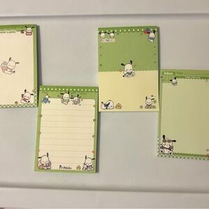 Sanrio Pochacco Notepad Set